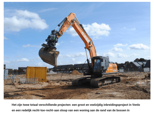 Case rupsgraafmachine