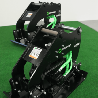 excavator compactors