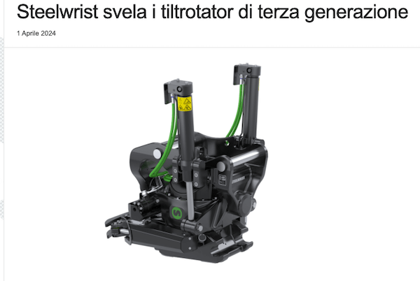 tiltrotator di terza generazione