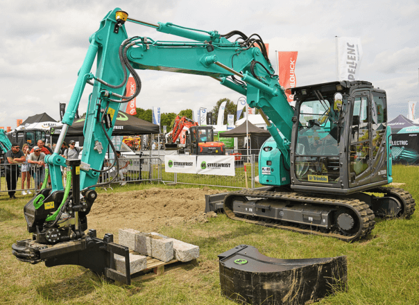 Steelwrist Kobelco Minibagger