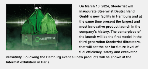 Steelwrist product launch